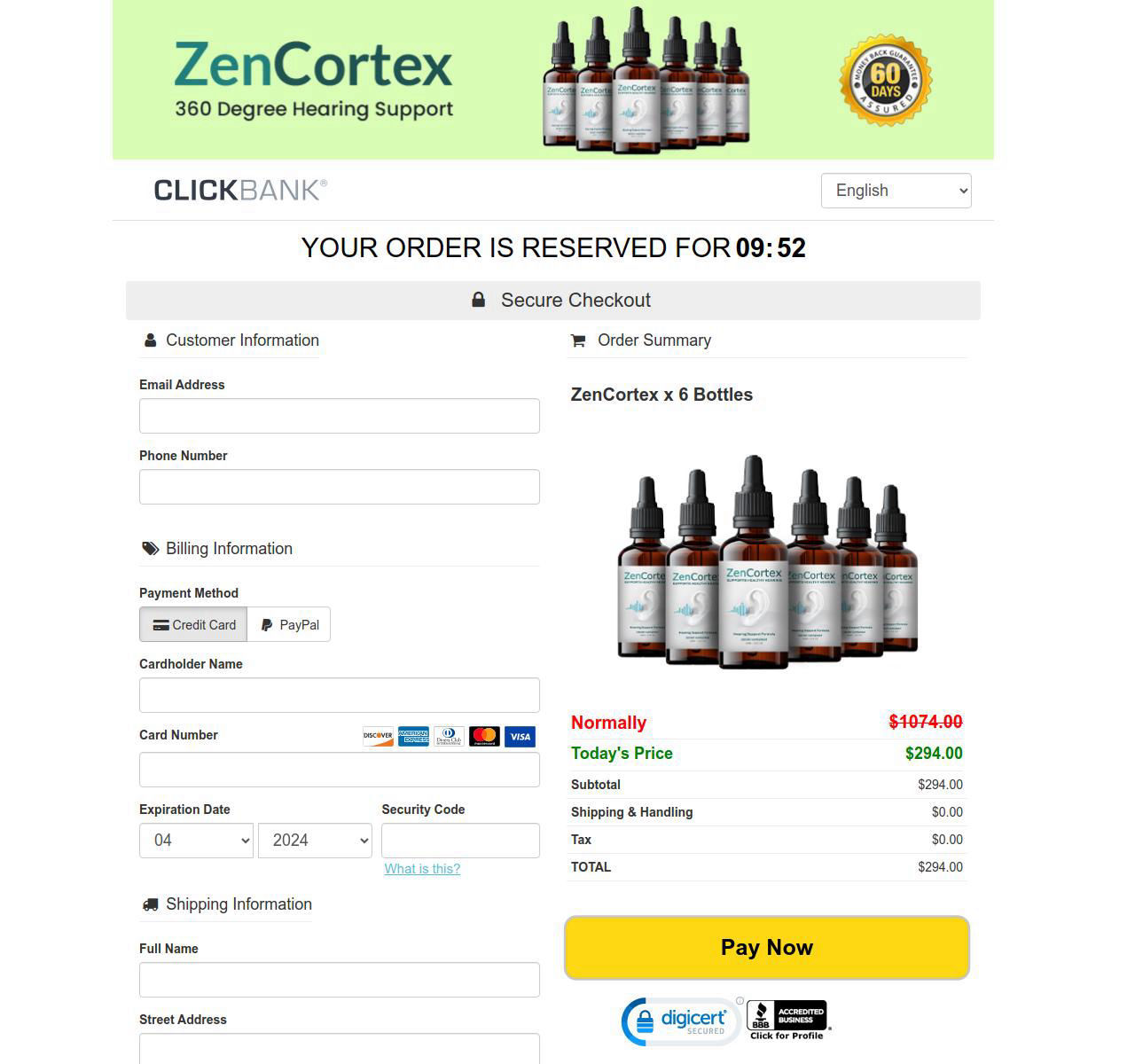 ZenCortex-Secure-Checkout